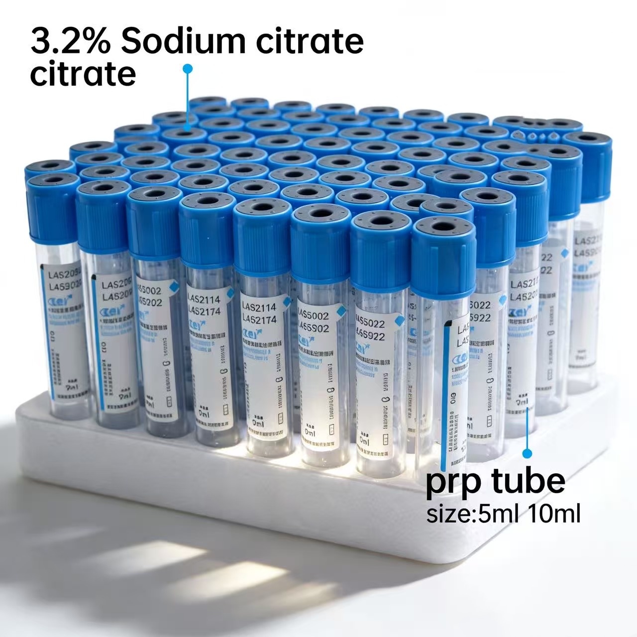 Medical Lab Blood Test - Probówka próżniowa do pobierania krwi jednorazowego
