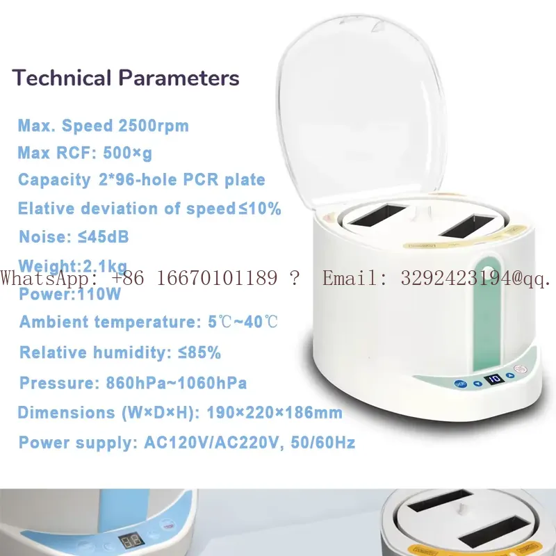 WEIAI Tani Mikrocentrifuga Med – Medical Lab Machine Price recenzja i cena