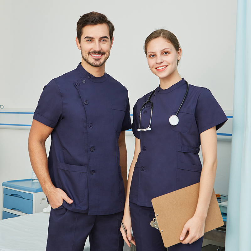 Wyprzedaż Scrubs mundury pielę – Medical Lab Uniform recenzja i cena
