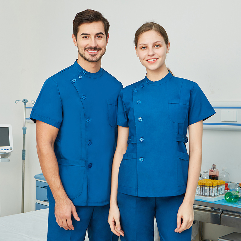 Wyprzedaż Scrubs mundury pielę – Medical Lab Uniform recenzja i cena