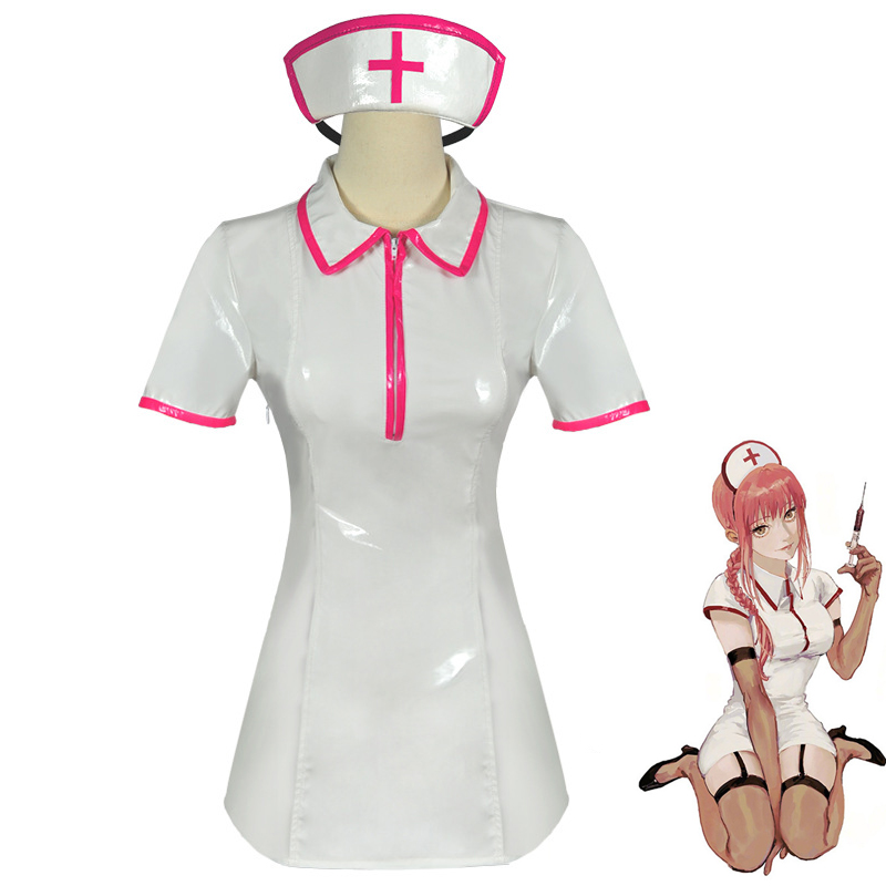 Anime Chainsaw Man przebranie  – Medical Lab Uniform recenzja i cena